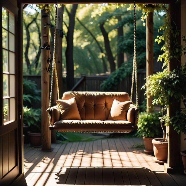 Huśtawka na podwórku jak zainstalować