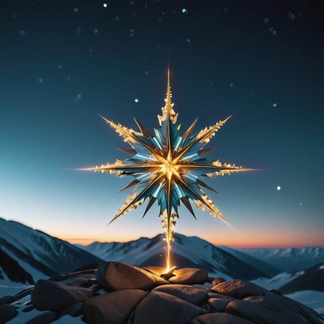 Kierunek wskazywany przez Gwiazdę Polarną