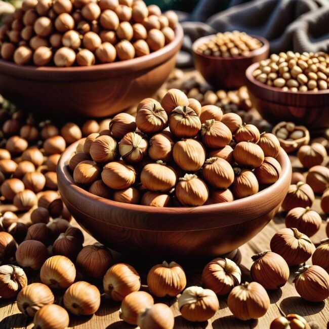 Krok po kroku suszenie orzechów laskowych