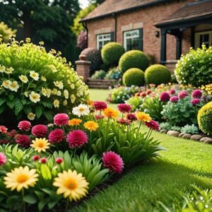 Kwiaty na rabatę w pełnym słońcu