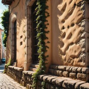 Malowanie ścian nierówności