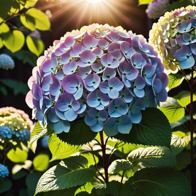 Optymalna pielęgnacja hortensji w warunkach nasłonecznienia