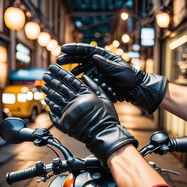 Rękawiczki z otworami na przewiewność do hulajnogi