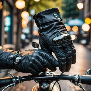 Rękawiczki z wyściełanymi dłońmi dla ochrony przed obtarciami podczas jazdy na hulajnodze
