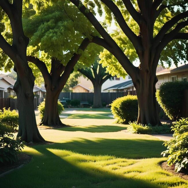 Skutki zacienienia działki przez drzewa sąsiada