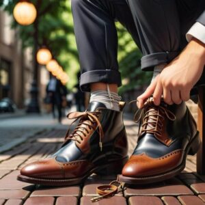 Sznurówki a elegancja