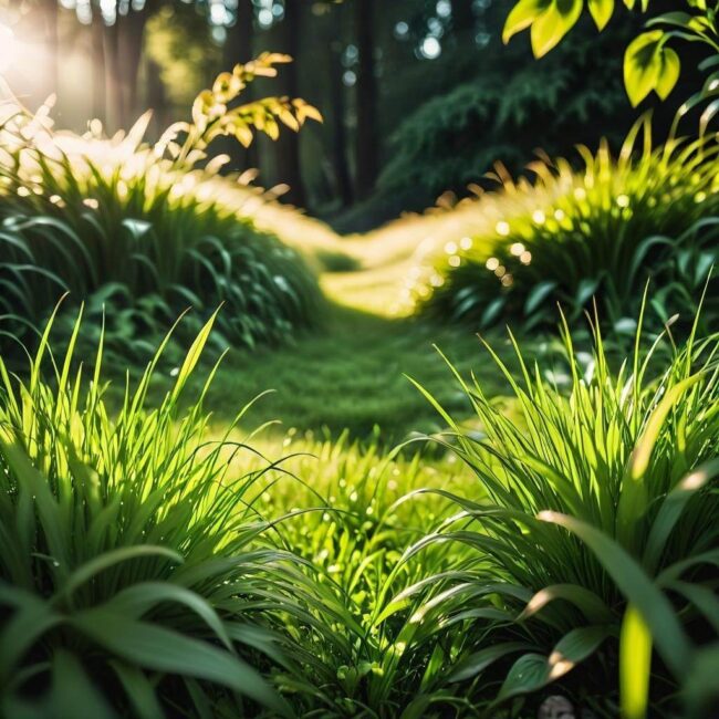 Trwała trawa nie wymagająca cięcia kosą