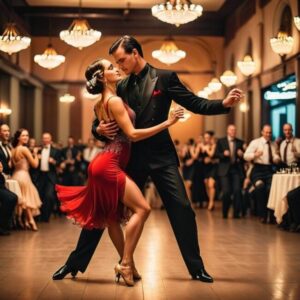 Udoskonalanie techniki kroku w tangu