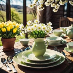 Wiosenna zastawa na grill