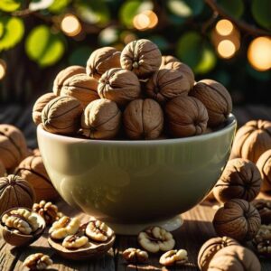 Wpływ soli na smak orzechów włoskich