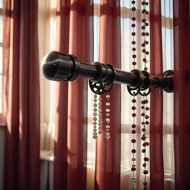 Z czego zrobić agrafki do firan